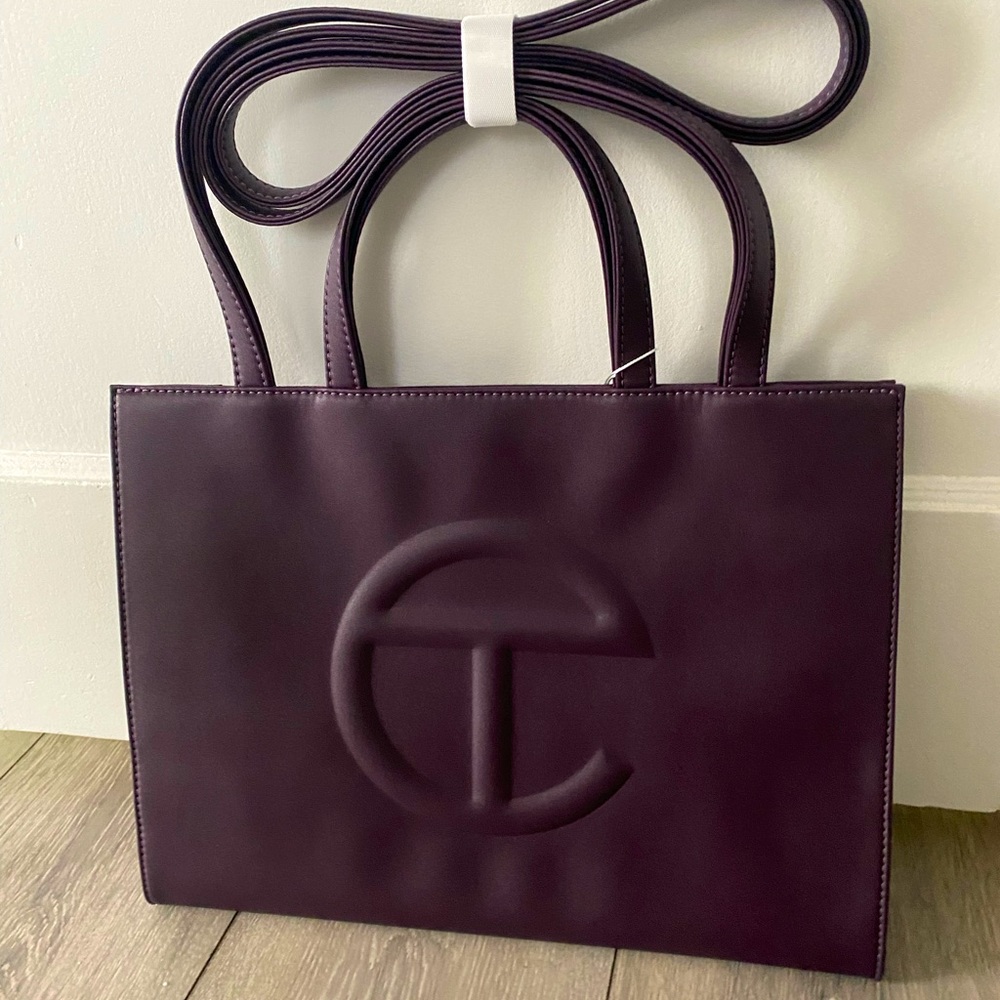 AUTHENTIC TELFAR! Medium, Eggplant